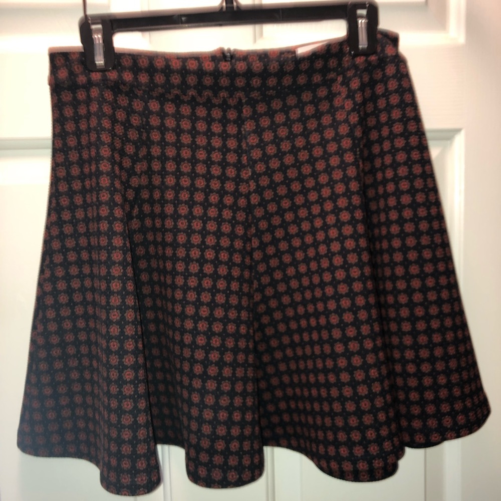 Nordstrom Black + Red Skirt